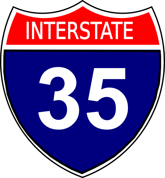Blank Sign Blank Interstate Sign - Interstate Highway Sign (552x596)