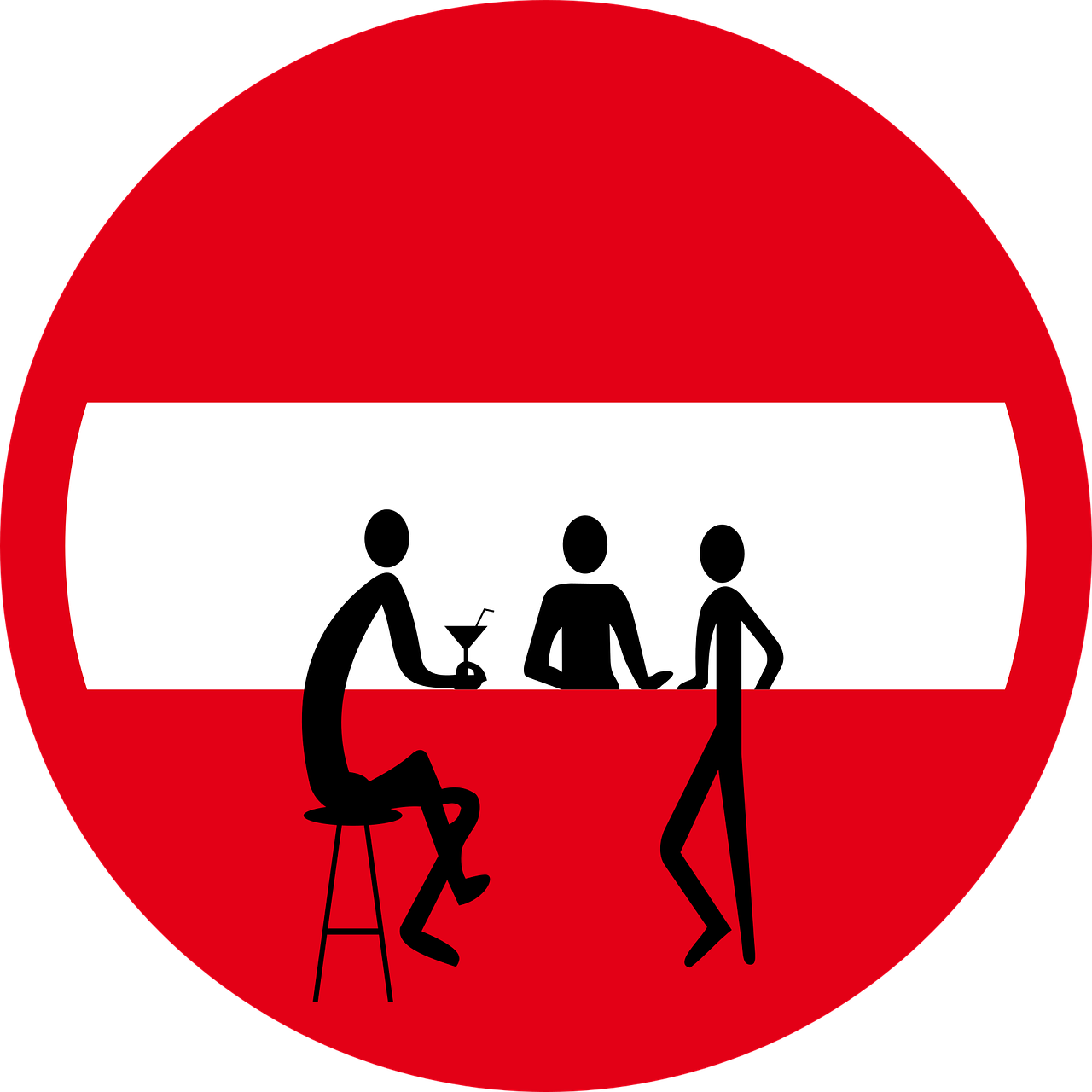 Sign, No Entry, Designation Of The, Information - No Entry Sign Funny (1280x1280)