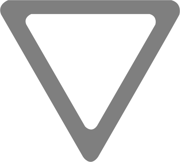 Yield - Clipart - Yield Sign Vector (600x540)