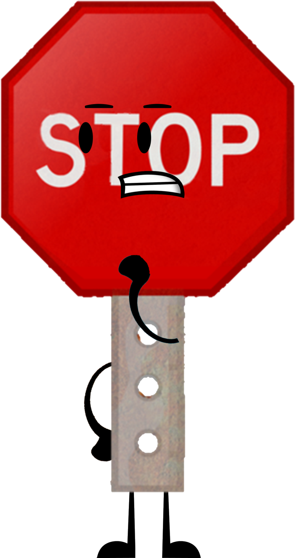 Object Lockdown Fan Art Stop Sign By Greatjobguys On - Stop Slow Sign (1024x1881)