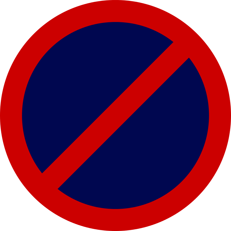 No Parking - Mail Icon (1024x1024)