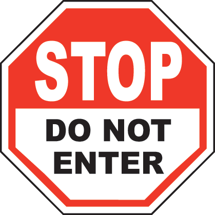 Elegant Free Stop Sign Clip Art Clipart Stop Sign Panxianhai - Authorized Personnel Only Beyond This Point (419x419)