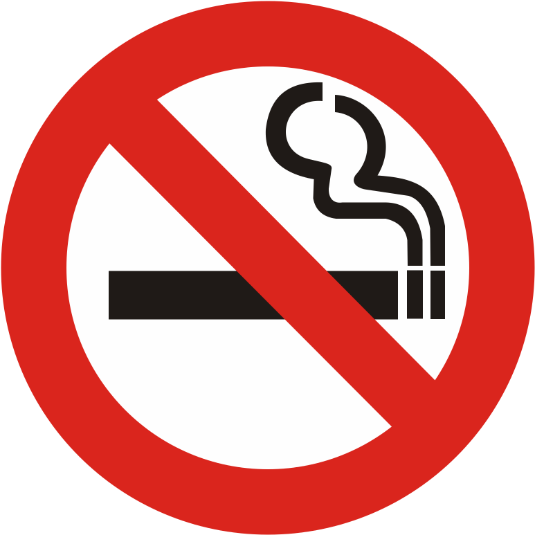 Clip Arts Related To - Smoking Sign (781x780)