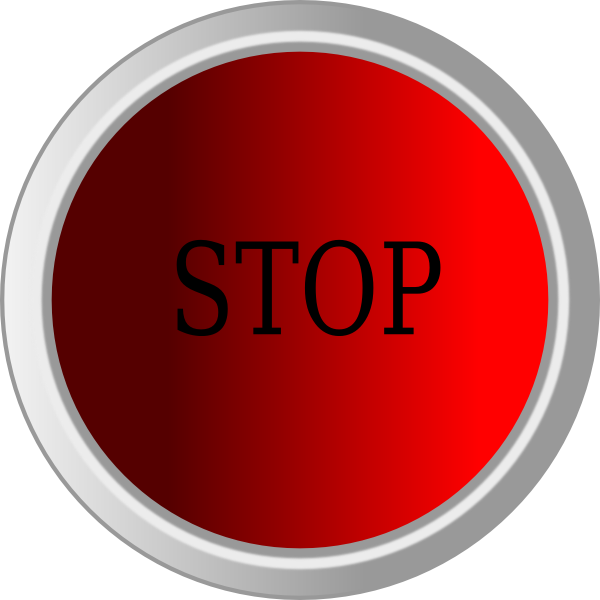 Stop Clipart Small - Clip Art (600x600)
