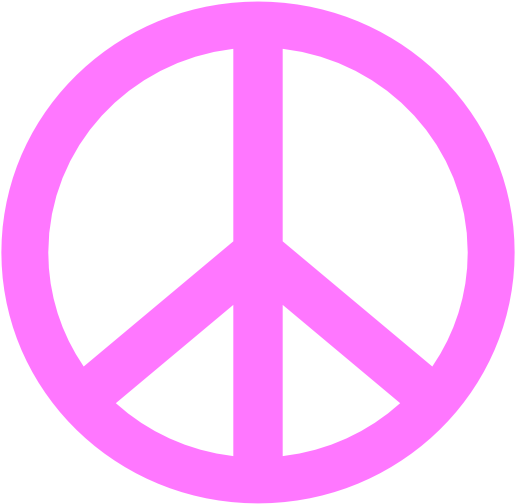 Free Clip Art Peace Sign - Describe Me In Three Words (532x532)
