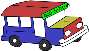 Jeepney Clip Art Colored (566x800)