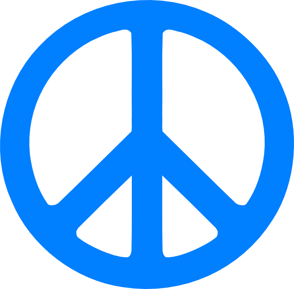 Peace And Love Sign (600x591)