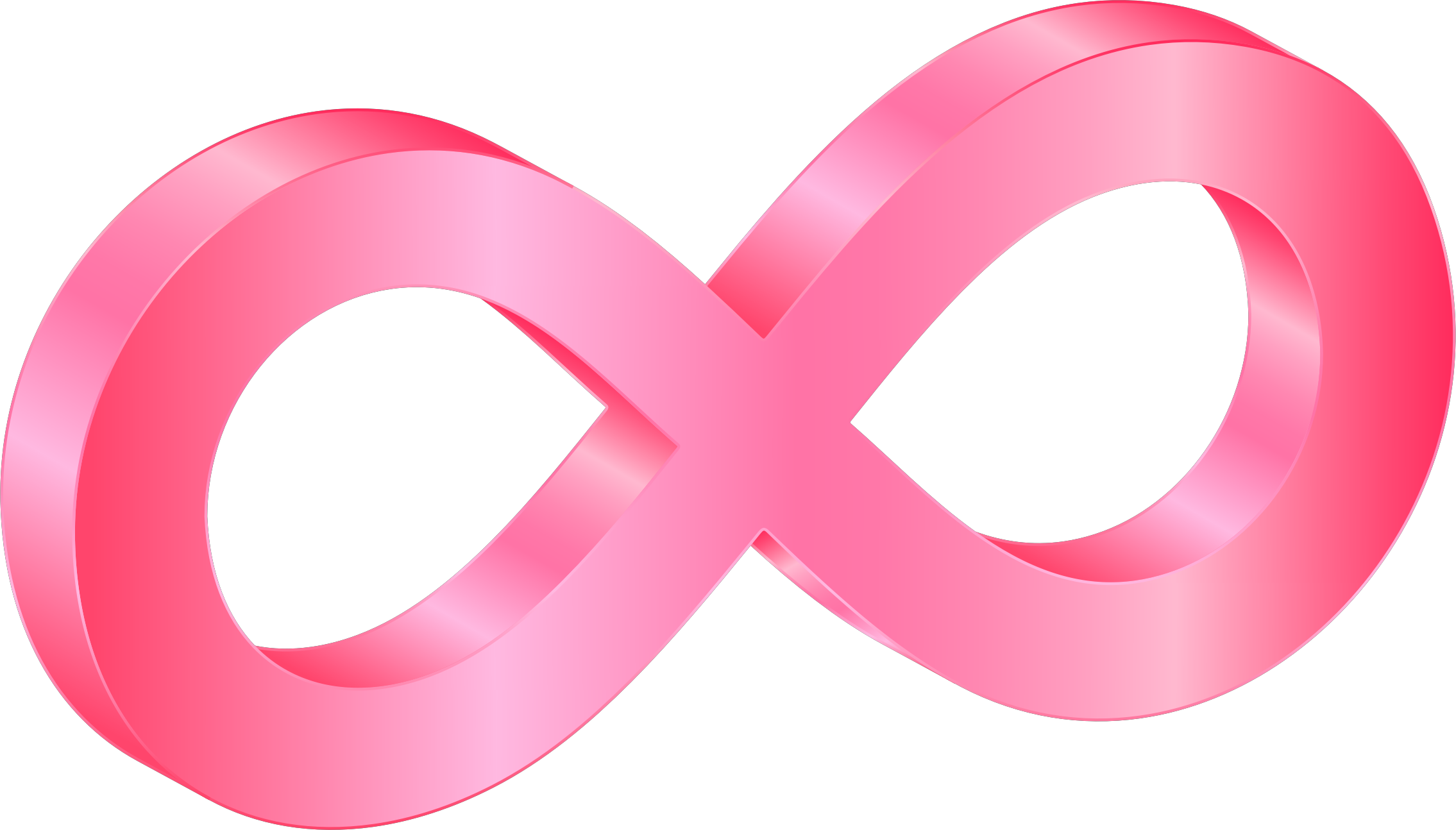 Big Image - Pink Infinity Sign Png (2270x1294)