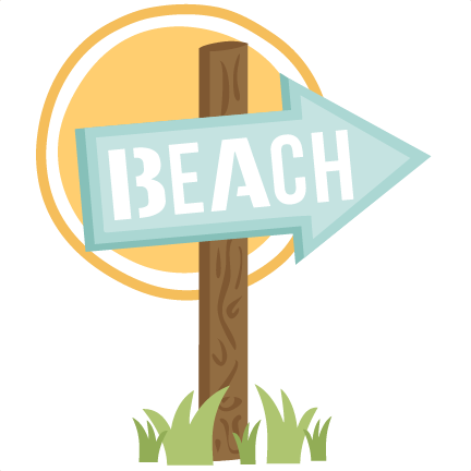 Miss Kate, Beach Sign Svg Cut File - Beach Images Clip Art (432x432)
