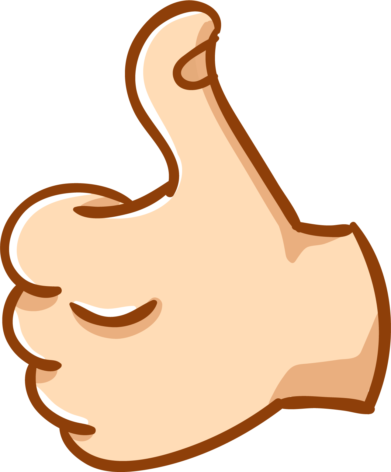Thumb Signal Gesture Clip Art - Thumb Finger Png (1286x1551)