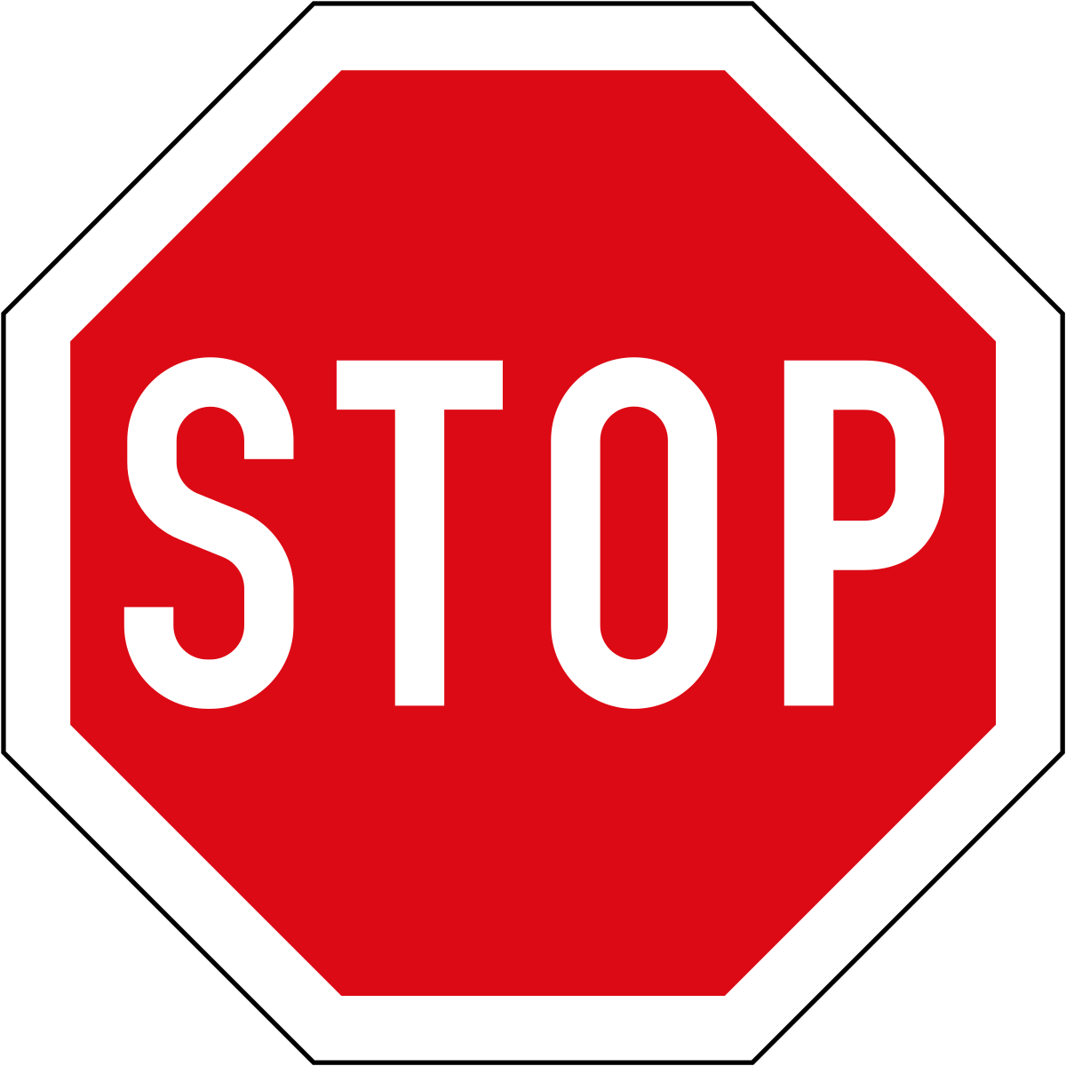 Stop Sign Clip Art (1200x1200)