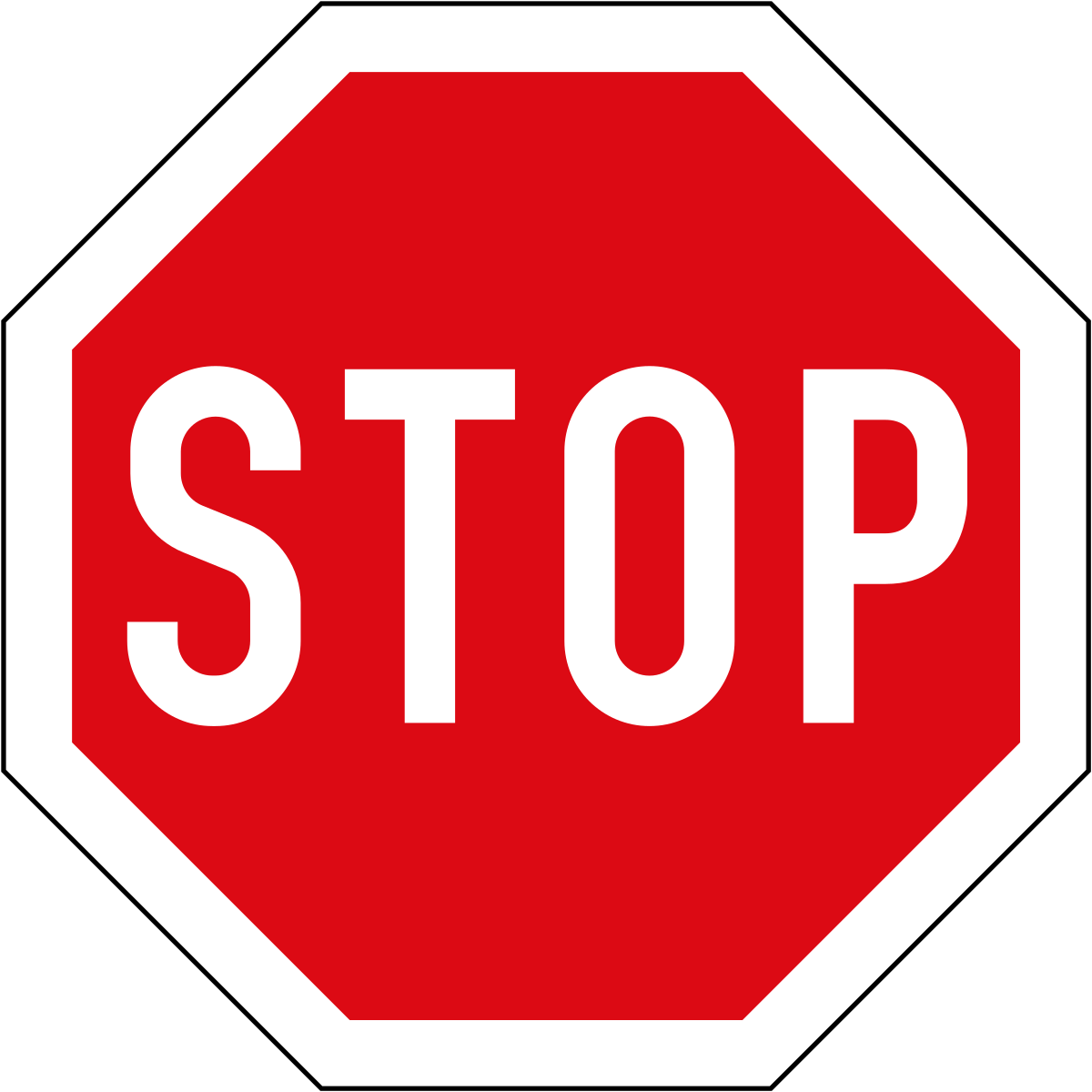 Stop Sign Clip Art (1200x1200) Png Clipart Download