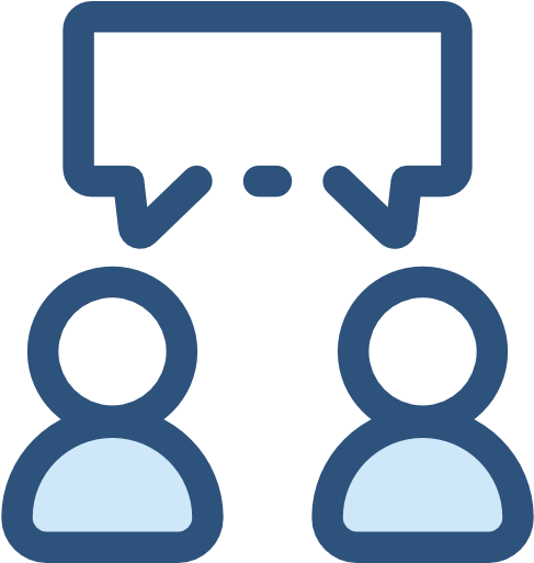 One And Two Way Sms - One Way Communication Symbol (512x512)