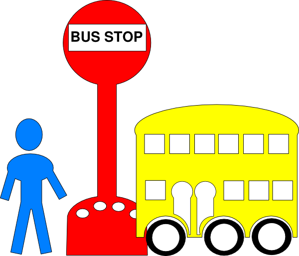 Bus Station Cartoon (600x514)