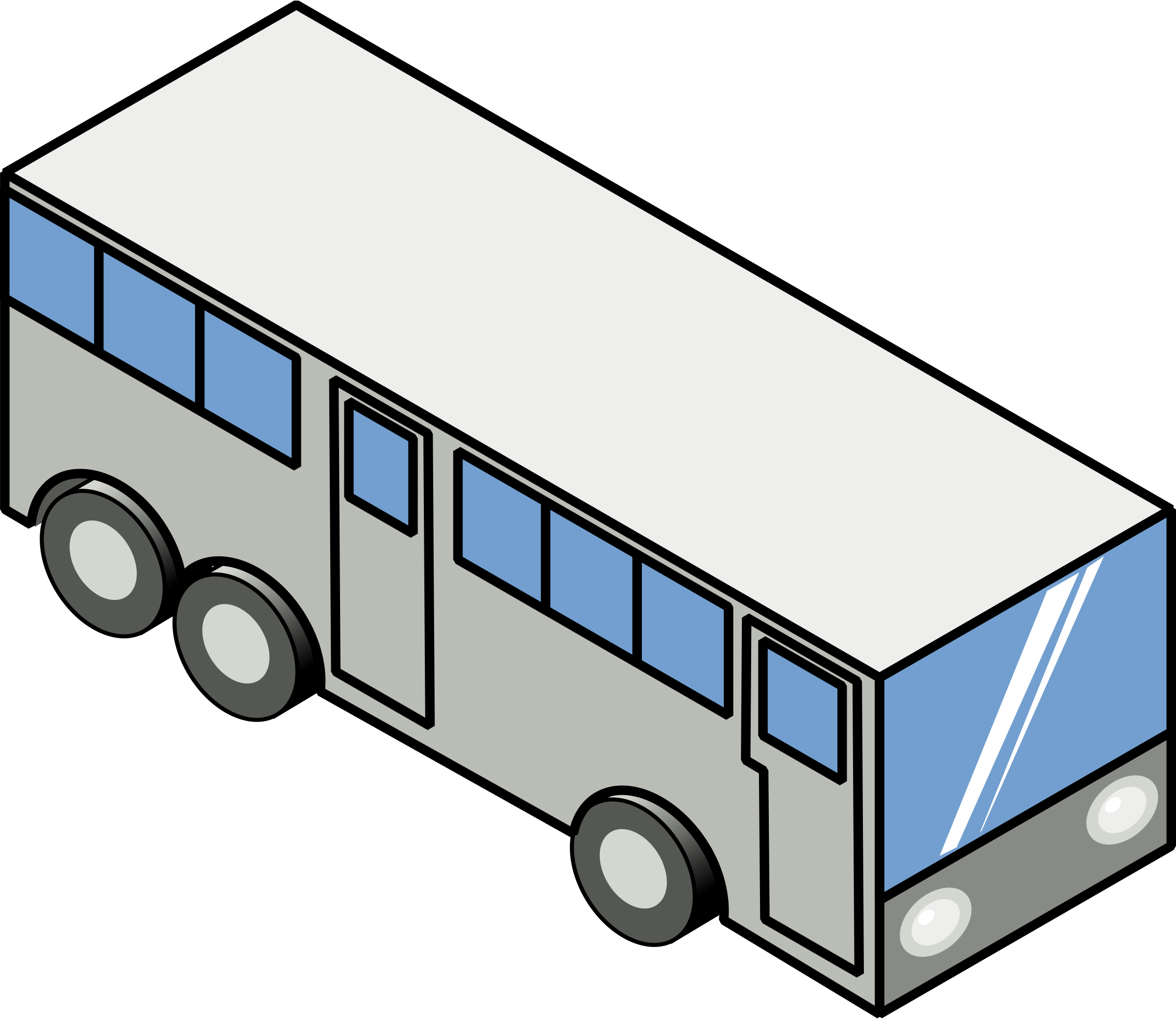 Bus Bench Clipart, Vector Clip Art Online, Royalty - Gas Truck Clip Art (2400x2081)