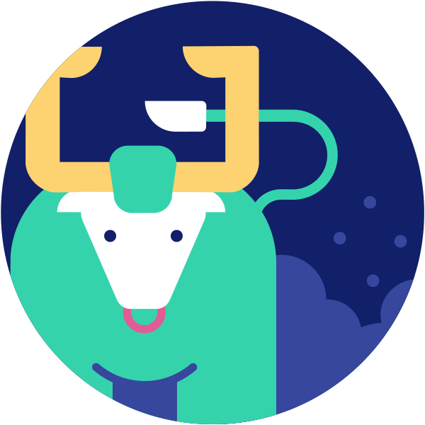 Taurus Zodiac Sign - Portrait Of A Man (600x600)