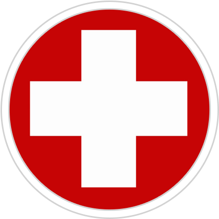 Emergency Clipart Hospital Cross - Emergency Department Symbol (440x440)