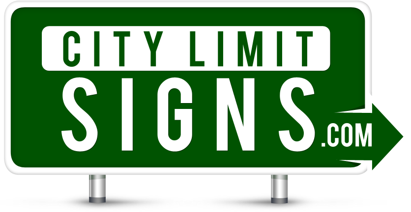 City Limit Signs - City Limit Sign Png (836x432)