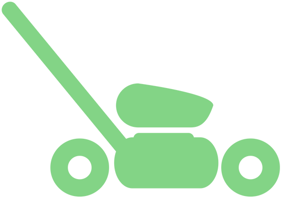 Lawn Care Services - Green Lawn Mower Clipart (599x568)