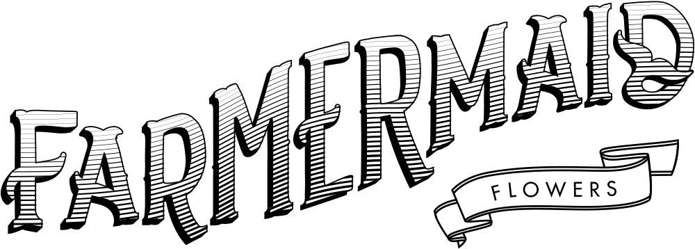 She Farms Flowers, Fruit And Vegetables On A Magical - Calligraphy (1000x400)