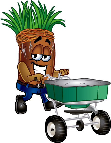 Lawn Care Services - Cartoon (456x590)