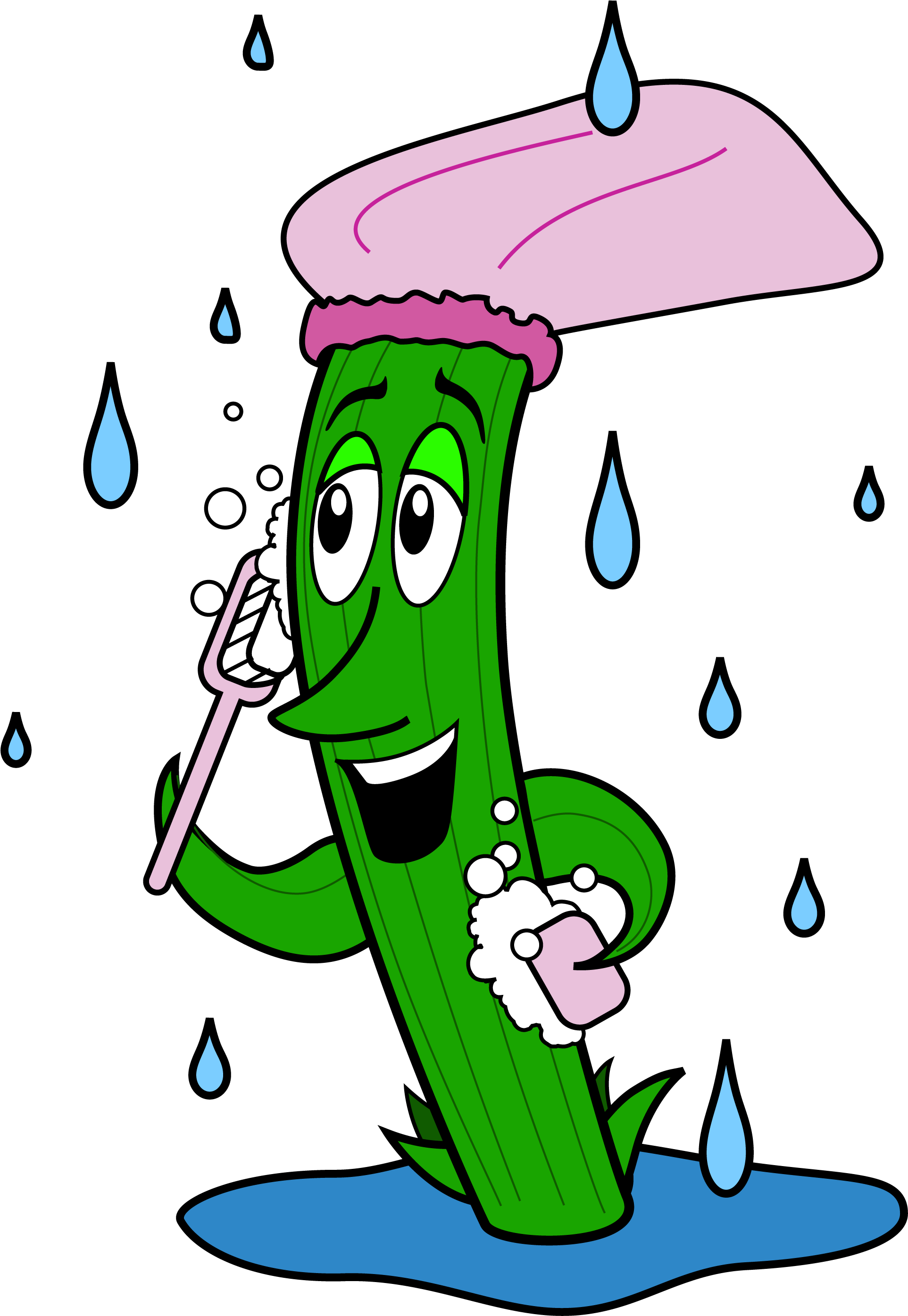 Fez Enjoying A Good Watering - Lawn (2018x2855)