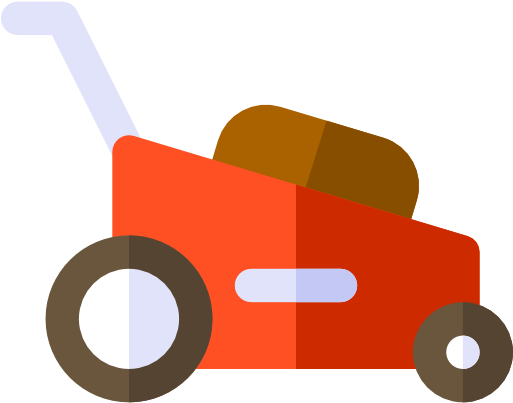 Lawn Mowing - Lawn Mower Free Icon (512x512)