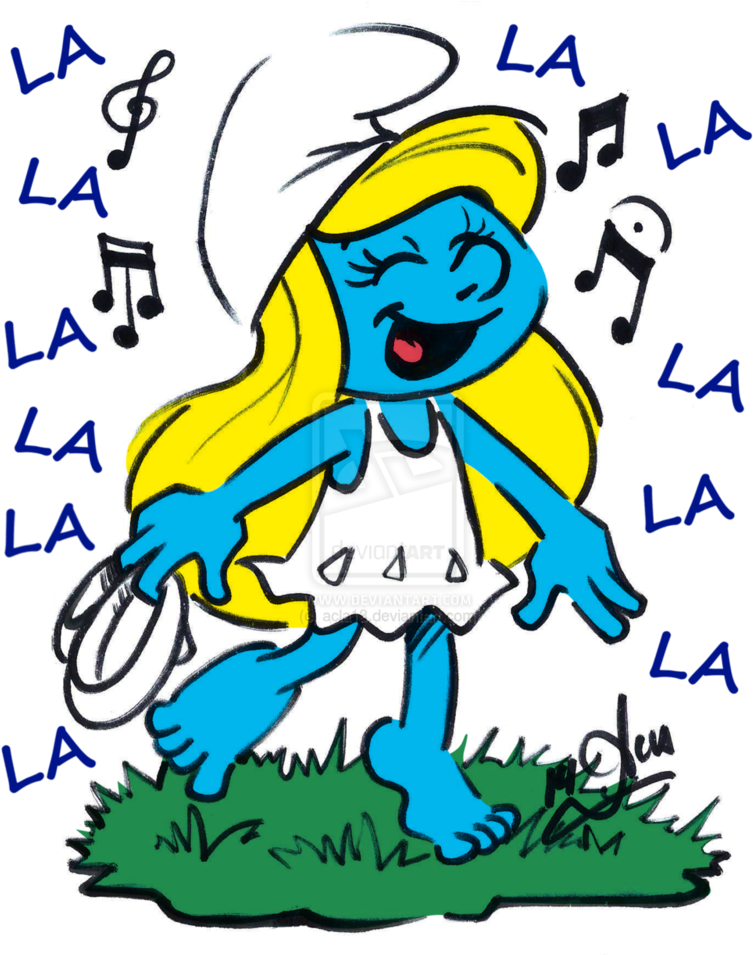Fanart By Acla13 - Smurfette Barefoot Deviantart (800x999)