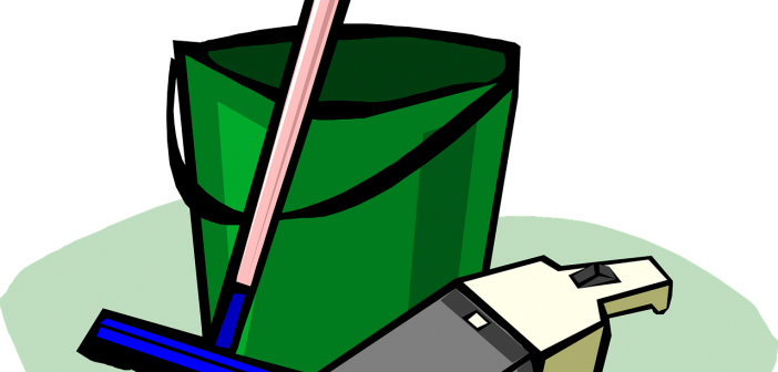 Cleaning Supplies Clip Art (702x336)