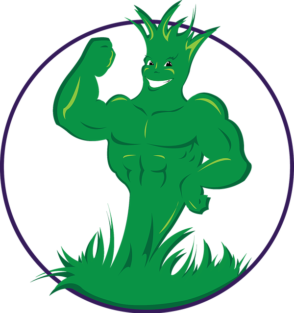 Lawn Mowing - - Circumference Of A Circle (600x639)