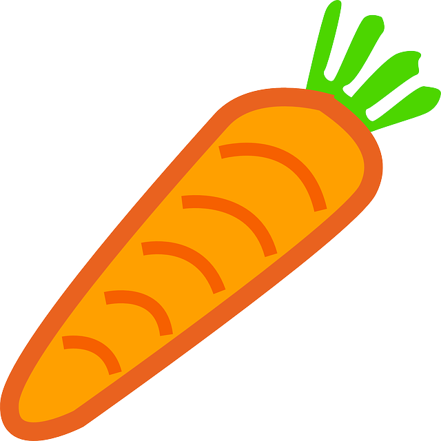 Vitamin Carrot, Vegetable, Healthy, Red, Vitamin - Carrot Cartoon Transparent Background (640x640)