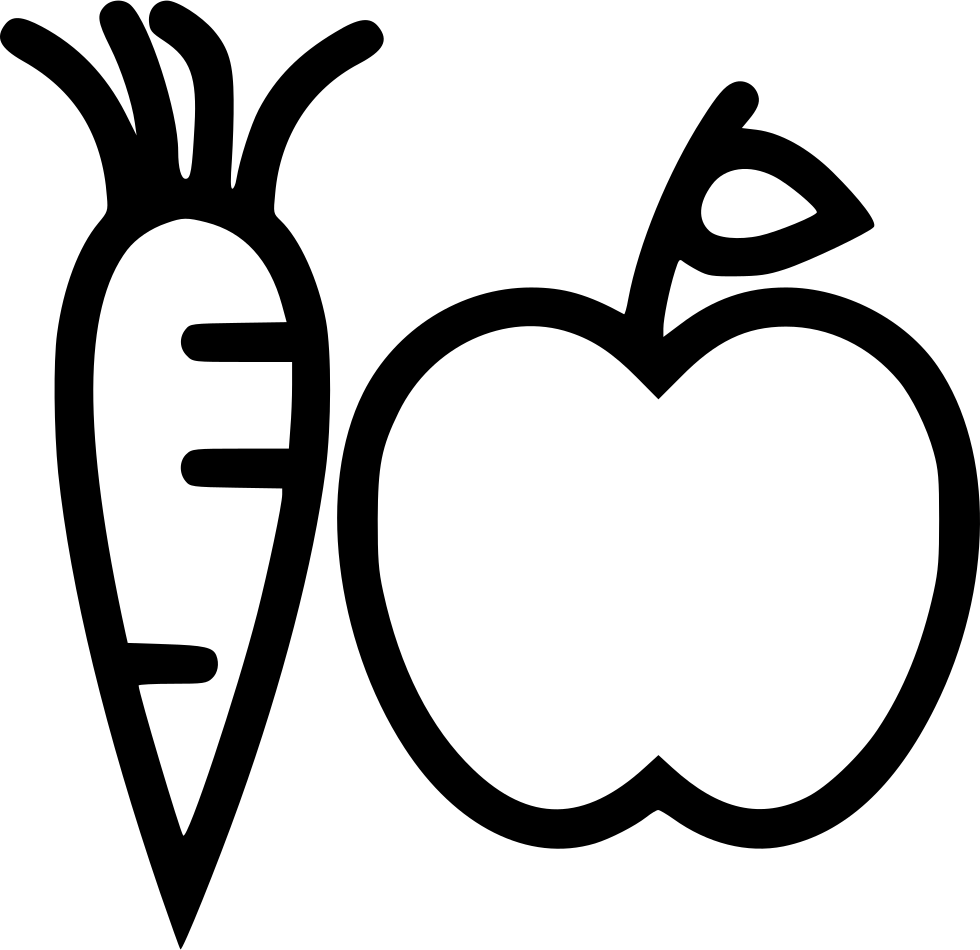 Fruits Vegetables Comments - Fruits And Vegetables Icon (980x950)