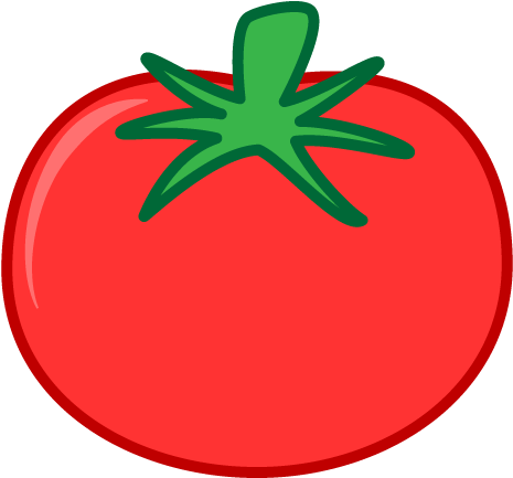 Tomato Clipart - Tomato Cartoon Png (500x500)