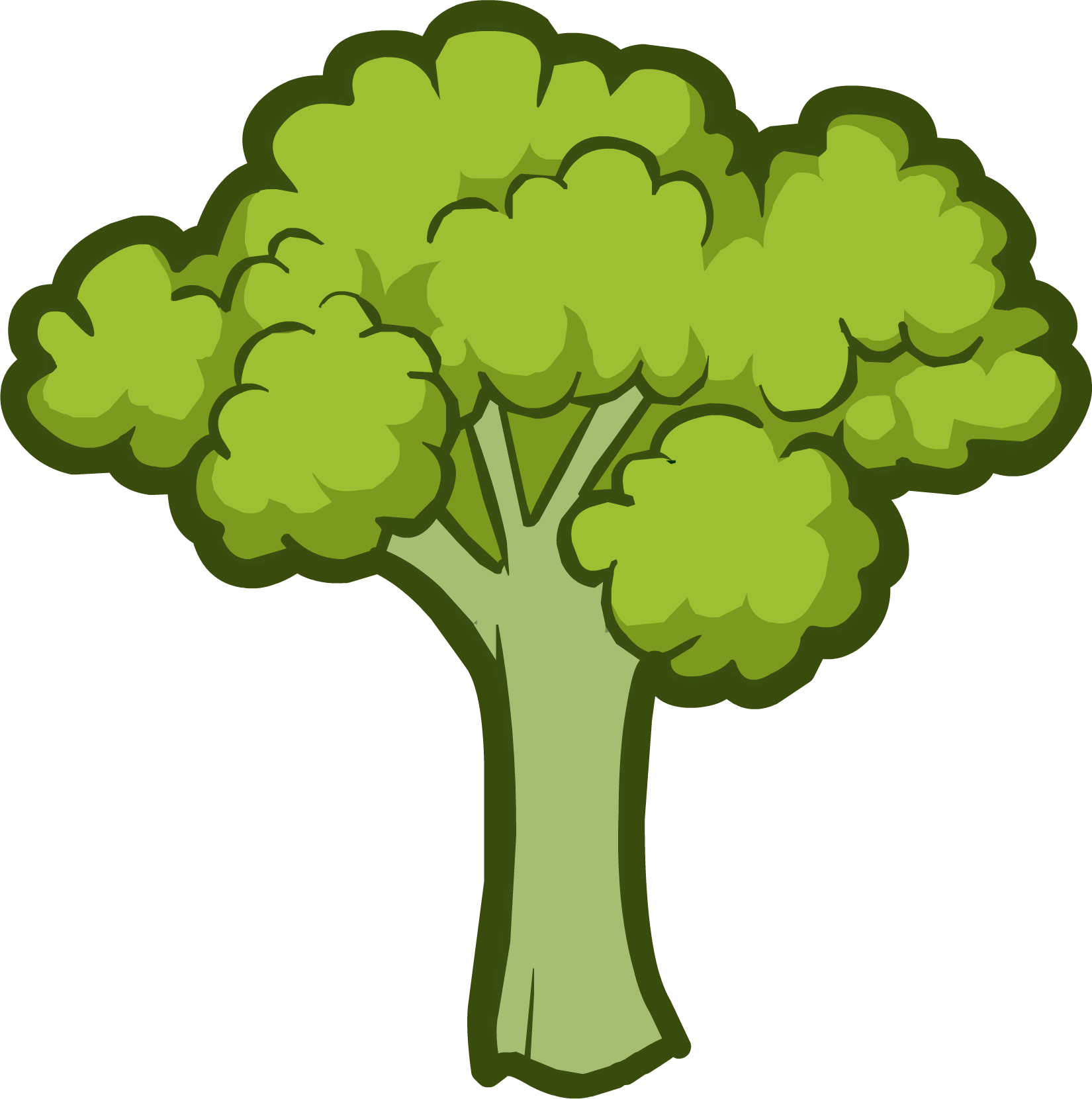 Broccoli Clipart Transparent - Broccoli Png (1650x1661)