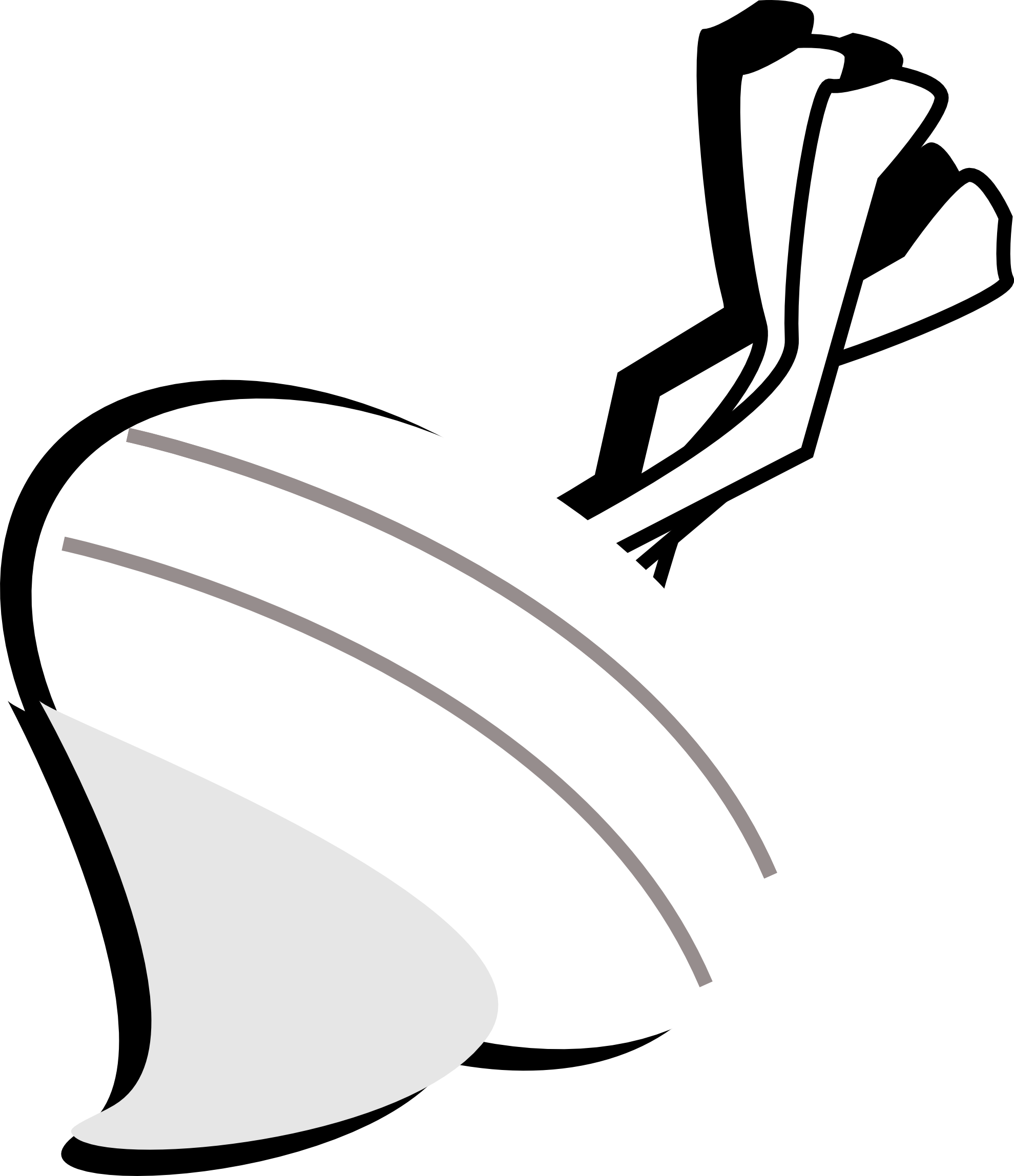 Vegetables 37 Twitter Tweet 999px 84 - Turnips Clipart Black And White (1979x2296)