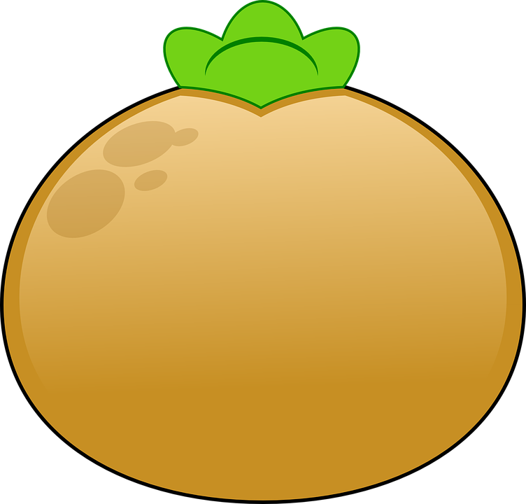 Potato Clip Art - Potato Sprout Transparent (752x720)