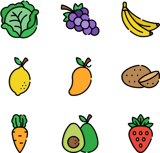 Fruits & Vegetables - Vegetable (600x564)