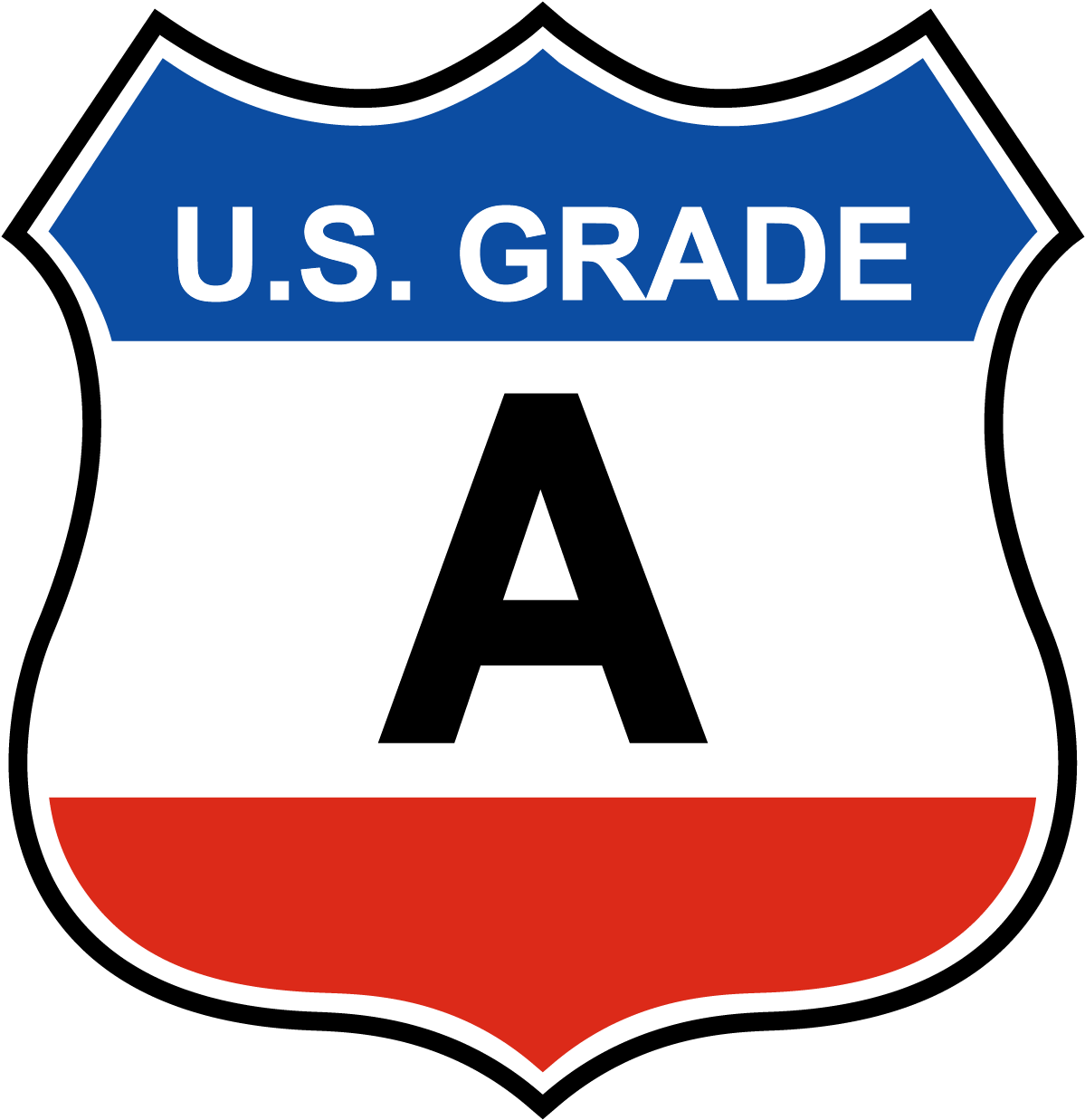 Grade And Quality Labels For Fruits Vegetables And - Sign (1272x1272)