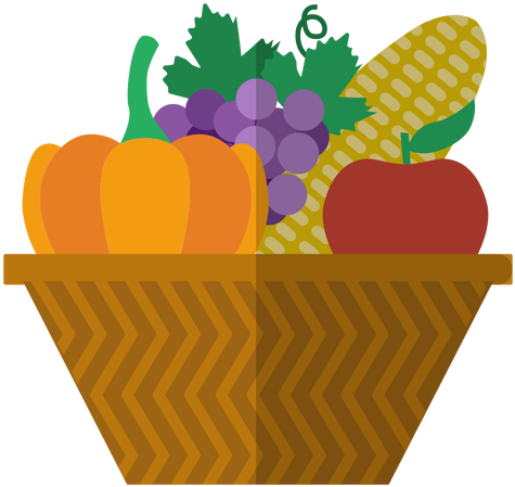 Kwanzaa Harvest Basket Icon Transparent Png - Kwanzaa Greeting Cards (512x512)