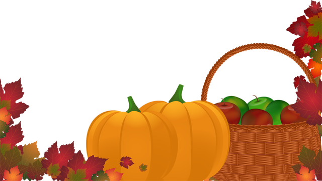 Fall - Clipart Images Of Harvest Background (640x360)