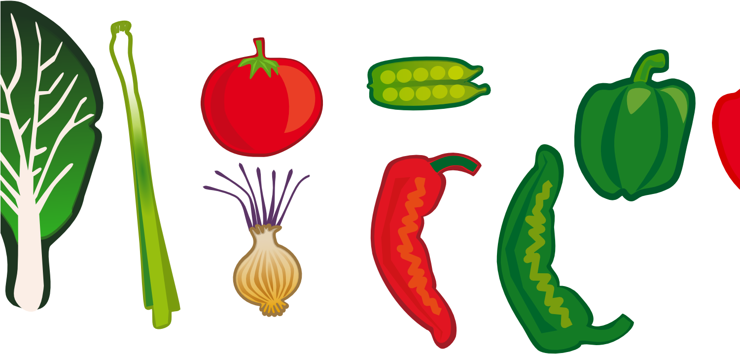 Vegetable Garden Clip Art Cartoon Vegetable Clip Art - Vegetable Clip Art (1500x1000)