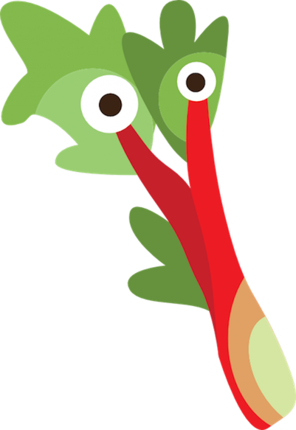 32 Vendors Forward To A Friend - Cartoon Rhubarb (600x871)