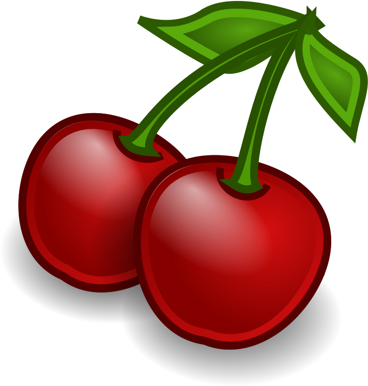 Clipart - Fruit-cherries - Cherry Cartoon (800x800)