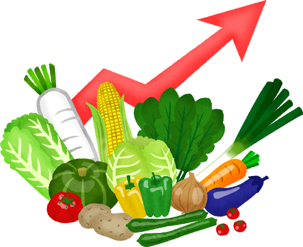 Price Rise In Vegetables - Aumento De Precios Png (600x490)