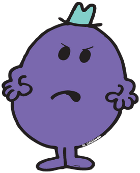 Monsieur Grognon - Mr Grumble Mr Men (400x400)