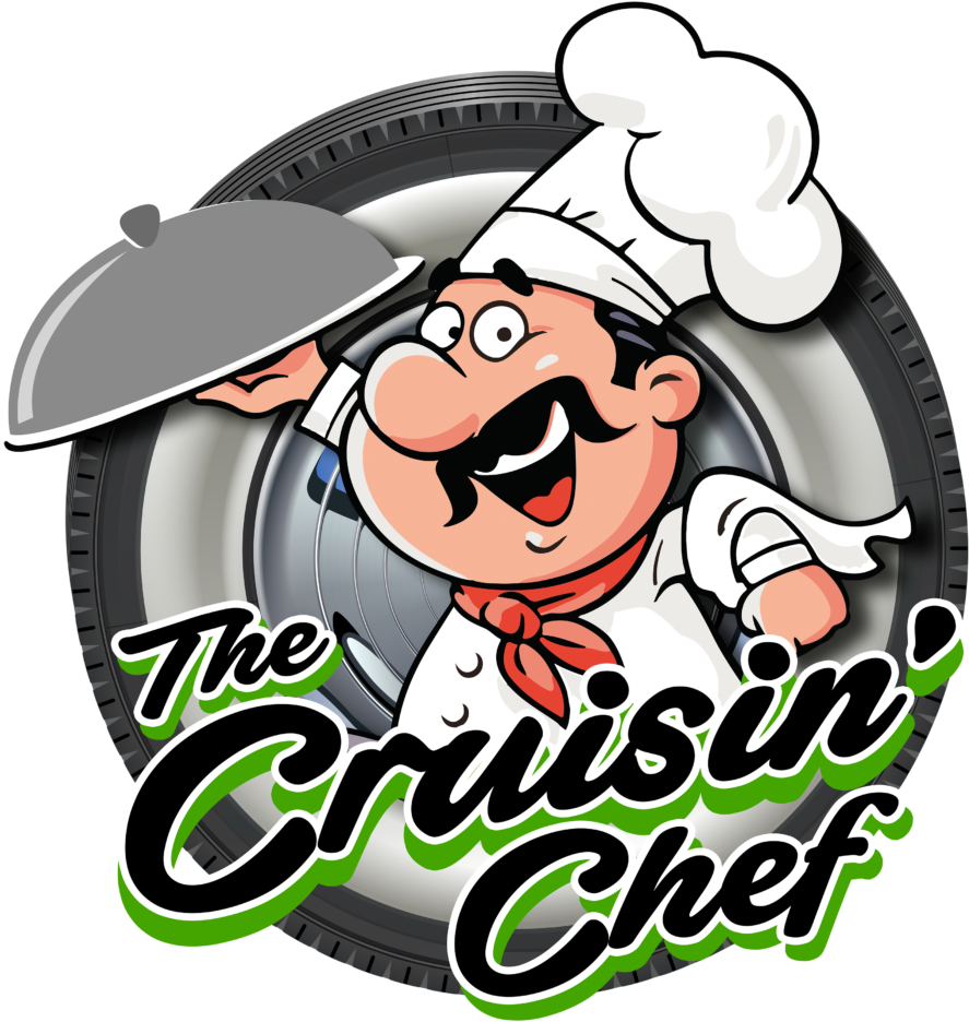 Cruisin' Chef Catering - Cartoon (1011x1024)