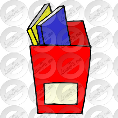 Books Basket Cliparts - Book (380x380)