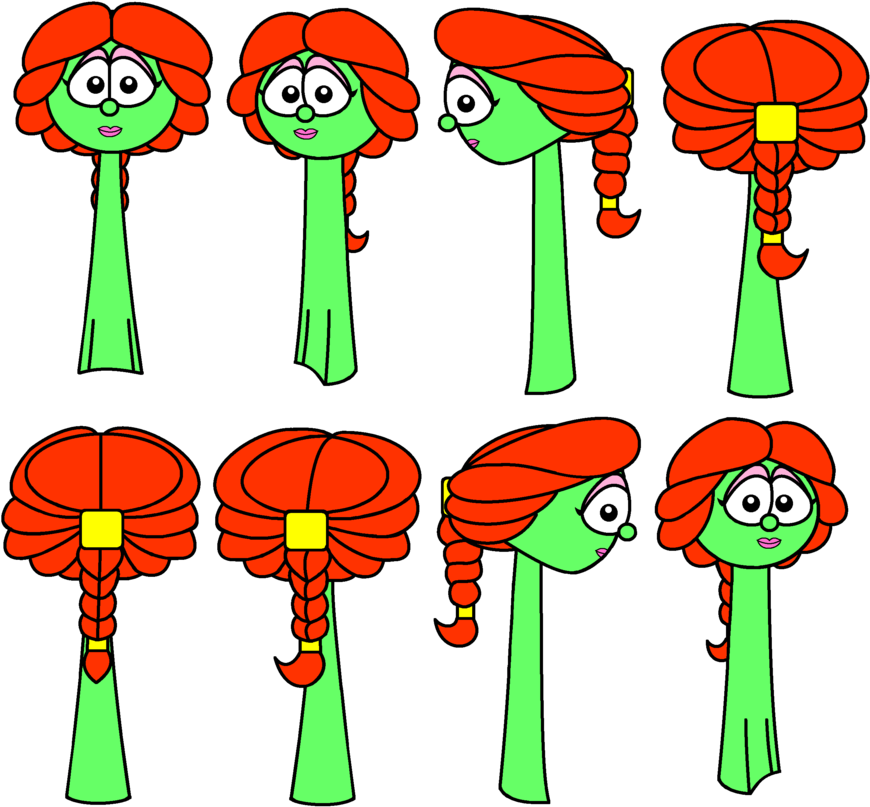 More Like Petunia Rhubarb, From Veggie-tales By - Veggietales (900x853)