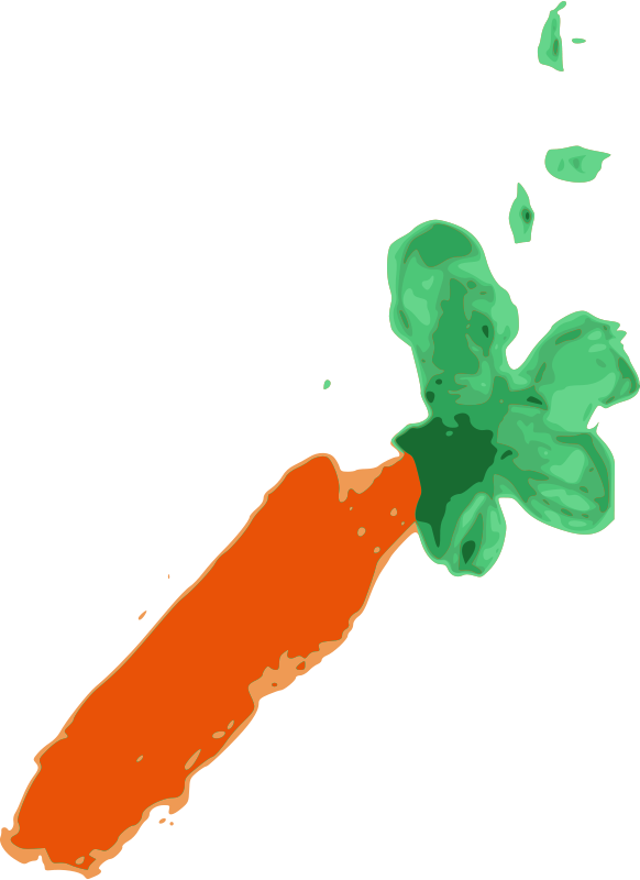 Free Carrot 2 - Clip Art (582x800)