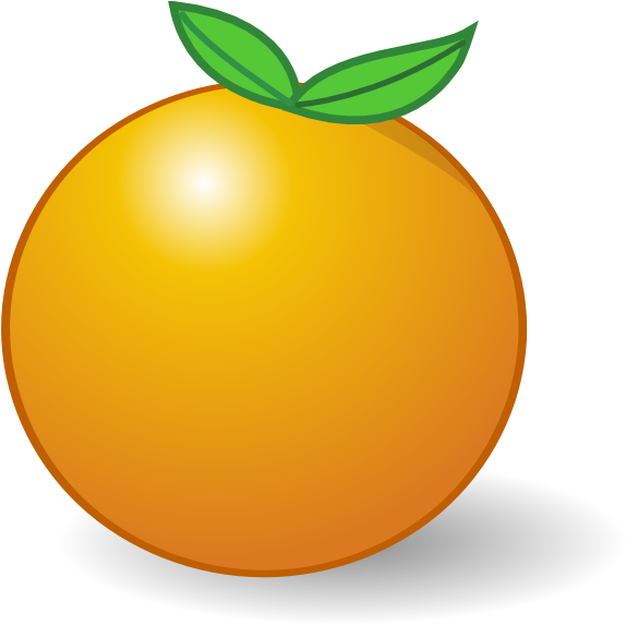 Oranges Clipart - Gambar Animasi Buah Jeruk (600x572)